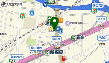 エイブルネットワーク福島店の地図画像