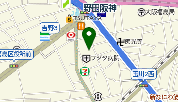 美眼光学の地図画像