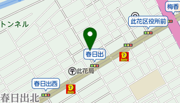東川家庭用品店の地図画像