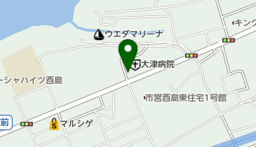 小田安子ダンスアカデミーの地図画像