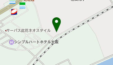 明治牛乳ヤサカ宅配センター此花店の地図画像