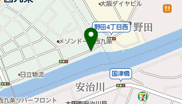 大阪中央石油株式会社 此花油層所の地図画像