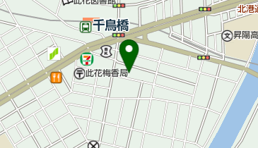 たなか整骨院の地図画像