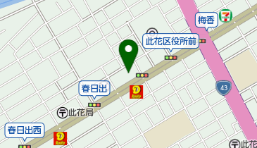 山口整骨院の地図画像