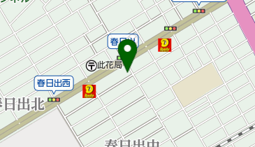 ナニワ時計の地図画像