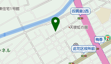 ネオ美容室の地図画像