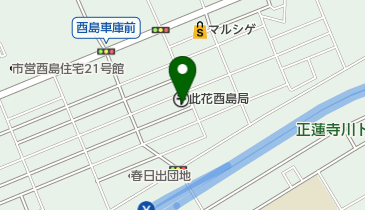 ふみ美容室の地図画像