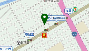 カワサキの地図画像