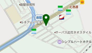 泰県の地図画像