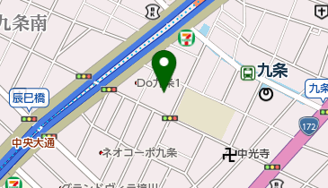 旭ランドリーの地図画像