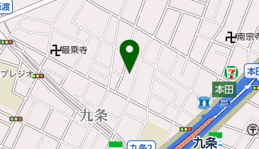 フレック九条の地図画像