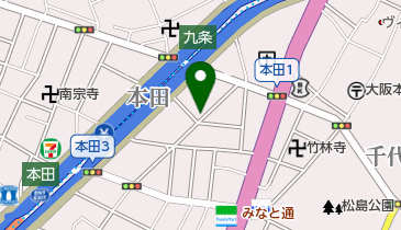 奥浦製作所の地図画像