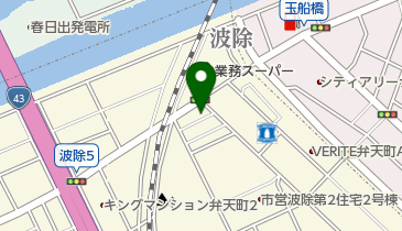 大東鉄工株式会社の地図画像