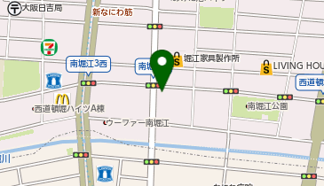 堀江動物医療センターの地図画像