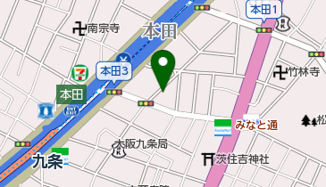 門田鋲螺工業所の地図画像