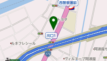 ダンボ川口店の地図画像