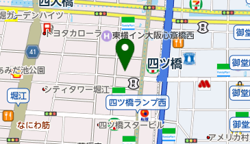 オールウェイズ保育園四ッ橋園の地図画像