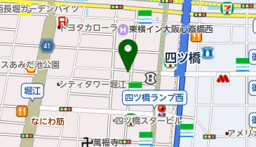 堀江薬局の地図画像