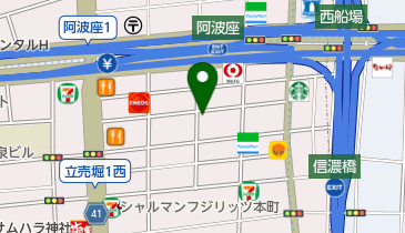 M&Mオーダースーツの地図画像