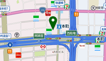 南海コスモツアーシステムの地図画像