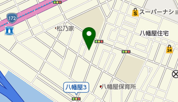 アーイアート港カギ防犯センターの地図画像