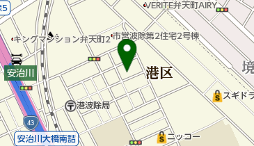 佐伯商会製罐工場の地図画像