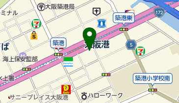 P&Pさんこー港の地図画像
