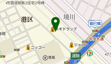 高揚工業株式会社の地図画像