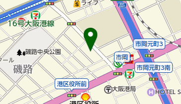 近畿福音ルーテル教会の地図画像