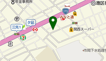 日本キリスト教団 港復活教会の地図画像