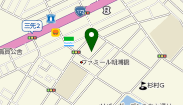 港キリスト教会の地図画像