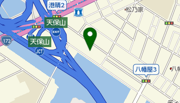 大阪水産運輸株式会社の地図画像