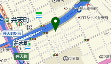 丸十質舗の地図画像