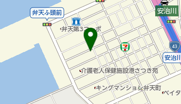 三紀興業株式会社の地図画像