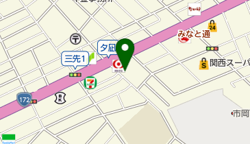 ビューティサロン・チハヤの地図画像