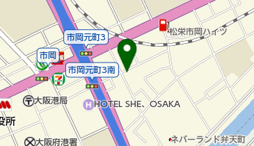 フクヤ洋品店の地図画像