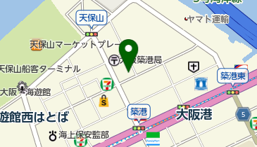 株式会社築港米穀店の地図画像
