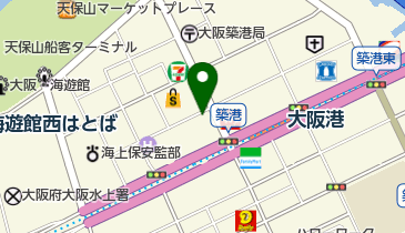 かどや食堂の地図画像