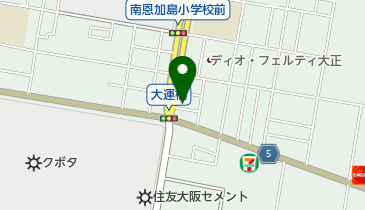 吉中衣料品店の地図画像