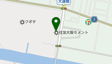 大阪港湾海運株式会社詰所の地図画像