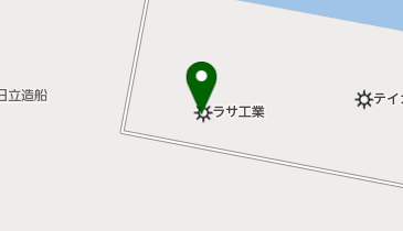 ラサ工業労組大阪の地図画像