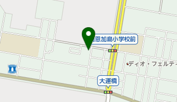 オカジマデンキの地図画像