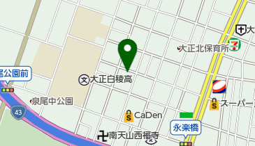 泉尾スタジオの地図画像