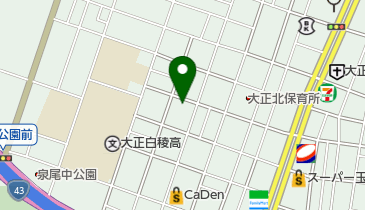 フォトショップ泉尾店の地図画像
