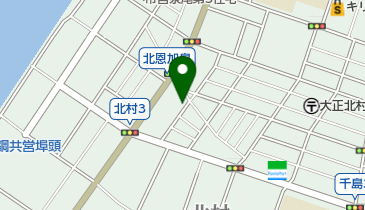 皮膚研究所朋の地図画像