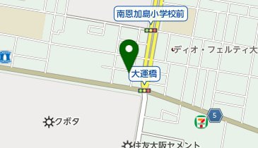 山田美容室の地図画像