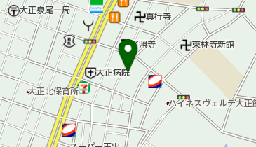 宇田木工所の地図画像