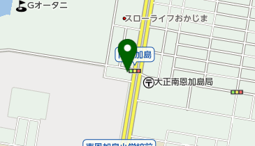 焼肉たつみの地図画像