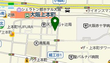 上六薬局の地図画像