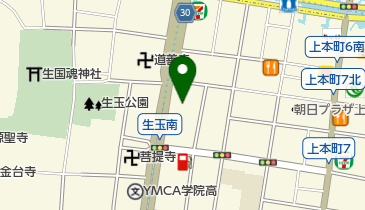 エルケア天王寺ケアセンターの地図画像